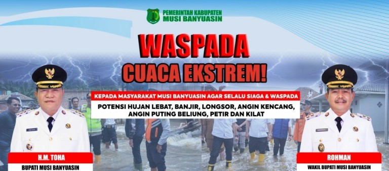 Ucapan Selamat Hari Raya Idul Fitri dari Pemerintah Kabupaten Musi Banyuasin