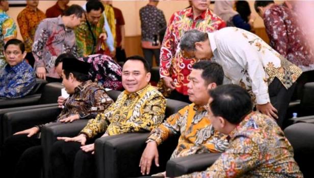 Ketua Dewan Perwakilan Rakyat Daerah (DPRD) Provinsi Sumatera Selatan (Sumsel), Andie Dinialdie, menghadiri Entry Meeting Badan Pemeriksa Keuangan (BPK) atas Laporan Keuangan Pemerintah Daerah (LKPD) Sumsel Tahun Anggaran 2024.