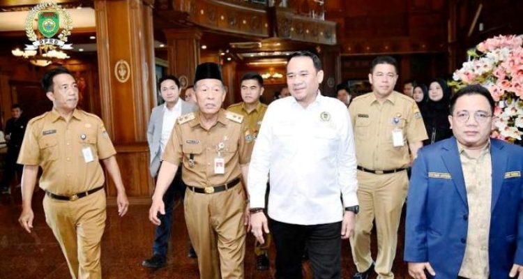 Ketua Dewan Perwakilan Rakyat Daerah (DPRD) Provinsi Sumatera Selatan (Sumsel), Andie Dinialdie, melakukan Kunjungan Kerja (Kunker) ke Pemerintah Provinsi (Pemprov) Jambi, pada hari Selasa, tanggal 29 April 2025.