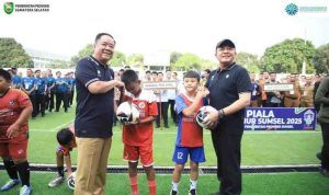 Acara pembukaan yang meriah ini berlangsung di Stadion Bumi Sriwijaya Palembang. Senin (02/06/2025).