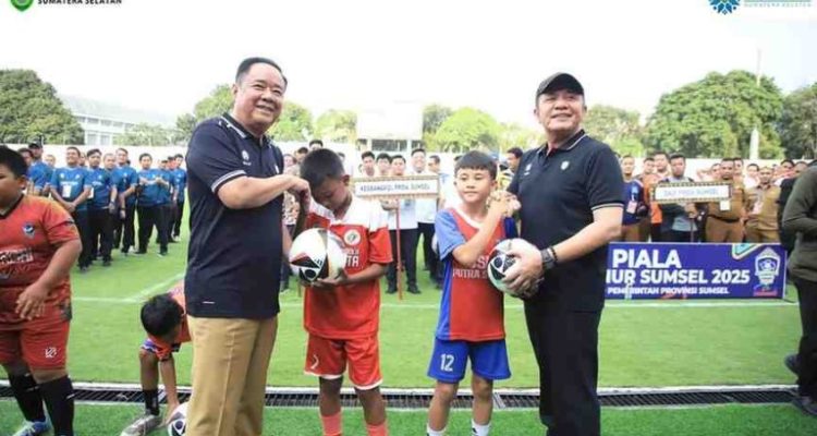 Acara pembukaan yang meriah ini berlangsung di Stadion Bumi Sriwijaya Palembang. Senin (02/06/2025).