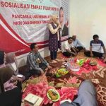 Hj. Eva Susanti, S.E., M.M., kembali menunjukkan komitmennya dalam memperkuat pemahaman masyarakat terhadap nilai-nilai kebangsaan.