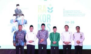 Rapat Koordinasi Nasional (Rakornas) Pengawasan Pengelolaan Zakat Tahun 2025 yang digelar pada Selasa (24/6/2025) di Jakarta.