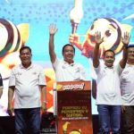 Festival Wisata Kuliner “Kitek Nia” 2025 yang digelar meriah di Kabupaten Musi Banyuasin (Muba), Sabtu malam (28/05/2025).