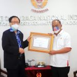 Indonesia berduka atas berpulangnya legenda bulu tangkis Tan Joe Hok pada usia 87 tahun. Sang maestro olahraga nasional meninggal dunia pada Senin (2/6/2025) pukul 10.52 WIB di Rumah Sakit Medistra, Jakarta../Foto Istimewa/Humas KONI Pusat
