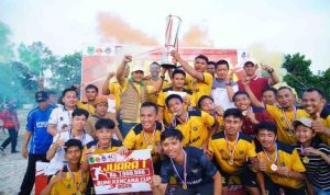 Acara penutupan yang berlangsung meriah ini dilaksanakan di Lapangan Sepak Bola Desa Bumi Kencana, Kecamatan Sungai Lilin, pada Rabu (4/6/2025).