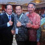 Wakil Bupati Muba, Rohman, saat menghadiri Rapat Koordinasi (Rakor) Pengelolaan Sampah 2025 yang digelar di Jakarta Convention Center (JCC), Minggu (22/6/2025).