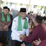 Haflah Akhirussanah, Wisuda Tahfidz Juz 30, dan Khotmul Qur’an 30 Juz Bin Nazhri yang digelar Pondok Pesantren Sirojul Ulum, Desa Toman Baru, Kecamatan Babat Toman, Kabupaten Musi Banyuasin (Muba), Rabu (25/6/2025).
