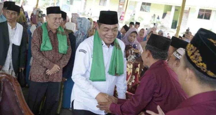 Haflah Akhirussanah, Wisuda Tahfidz Juz 30, dan Khotmul Qur’an 30 Juz Bin Nazhri yang digelar Pondok Pesantren Sirojul Ulum, Desa Toman Baru, Kecamatan Babat Toman, Kabupaten Musi Banyuasin (Muba), Rabu (25/6/2025).