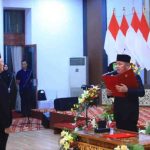 H. Herman Deru, secara resmi mengukuhkan Supriyadi, S.E., M.M. sebagai Kepala Perwakilan Badan Pengawasan Keuangan dan Pembangunan (BPKP) Provinsi Sumsel, pada Selasa (24/6/2025), bertempat di Griya Agung Palembang.