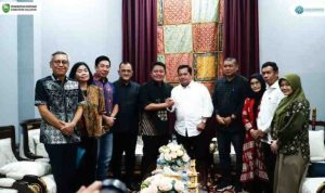 H. Herman Deru menunjukkan komitmennya terhadap pembangunan daerah dengan menerima audiensi Bupati Banyuasin, H. Askolani, di Griya Agung pada Senin (9/6/2025).