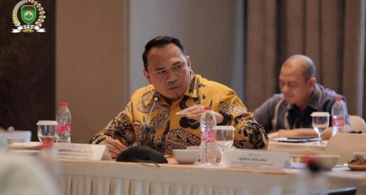 Dewan Perwakilan Rakyat Daerah (DPRD) Provinsi Sumatera Selatan (Sumsel) menerima kunjungan kerja Panitia Kerja (Panja) Mineral dan Batubara (Minerba) Komisi XII Dewan Perwakilan Rakyat (DPR) Republik Indonesia pada hari Jum’at, tanggal 9 Mei 2025.