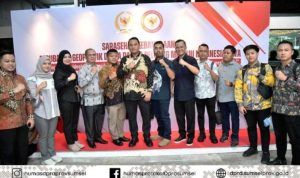 Ketua didampingi anggota Dewan Perwakilan Rakyat Daerah (DPRD) Provinsi Sumatera Selatan (Sumsel) menghadiri kegiatan Dialog Sarasehan dengan tema Memperkokoh Ideologi Pancasila, Tantangan Geopolitik Dunia, dan Peluang Menuju Indonesia Raya, di Gedung DPR/MPR Republik Indonesia, Jakarta, pada hari Rabu, tanggal 21 Mei 2025.