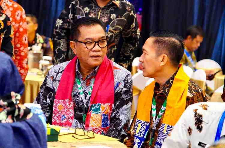 Rapat Koordinasi Pemberantasan Korupsi, dalam upaya memperkuat tata kelola pemerintahan daerah yang bersih dan bebas dari praktik korupsi, di Candi Bentar Hall, Putri Duyung Ancol, Kamis (10/7/2025).