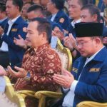 Kepengurusan Karang Taruna Provinsi Sumsel masa bakti 2025-2030 resmi dilantik, Sabtu (19/7/2025) di Griya Agung Palembang.