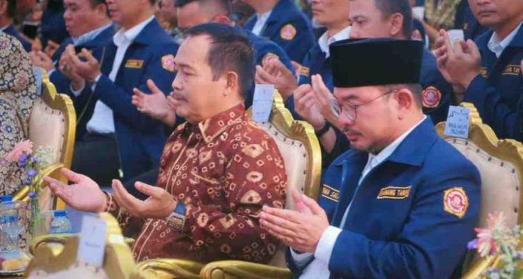 Kepengurusan Karang Taruna Provinsi Sumsel masa bakti 2025-2030 resmi dilantik, Sabtu (19/7/2025) di Griya Agung Palembang.