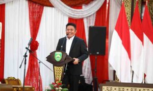 Penandatanganan Kesepakatan Bersama antara Pemerintah Provinsi Sumsel dan Pengadilan Tinggi Agama Palembang yang berlangsung di Griya Agung, Palembang, Selasa (22/7/2025).