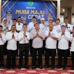 H M Toha menerima audiensi dari Pengurus Paguyuban Pasundan Bersatu di Guest House Griya Bumi Serasan Sekate pada Kamis (24/7/2025).