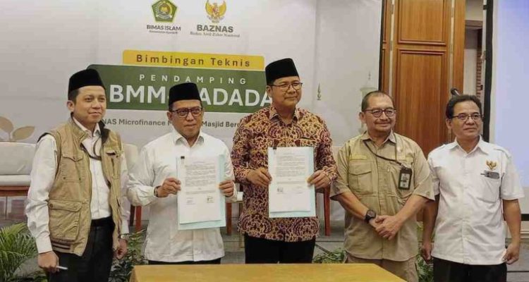 Penandatanganan MoU Kemenag dan Baznas