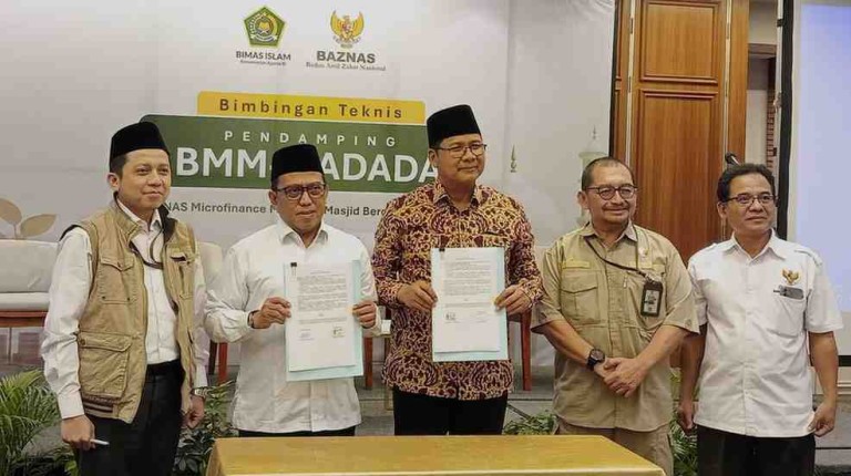 Penandatanganan MoU Kemenag dan Baznas