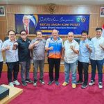 Ketua Umum Komite Olahraga Nasional Indonesia (KONI) Pusat Marciano Norman menemui pengurus KONI Provinsi dan Kabupaten/Kota se-Kalimantan Timur untuk menyerap aspirasi terkait implementasi Peraturan Menteri Pemuda dan Olahraga (Permenpora) Nomor 14 Tahun 2024 yang dinilai merugikan pembinaan olahraga prestasi di daerah.Foto Istimewa/Humas KONI Pusat)
