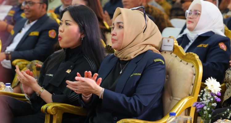 pelantikan pengurus Karang Taruna Provinsi Sumsel masa bakti 2025–2030 yang digelar secara khidmat di Aula Griya Agung Palembang, Sabtu (16/7/2025).