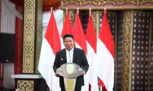 H. Herman Deru (HD) menghadiri dan menyaksikan langsung penandatanganan Kesepakatan Bersama antara Pemerintah Provinsi Sumatera Selatan dengan Pengadilan Tinggi Agama Palembang, serta Perjanjian Kerja Sama antara Bupati/Wali Kota se-Sumatera Selatan dengan Pengadilan Agama se-Sumatera Selatan di Griya Agung Palembang (Selasa, 22/7/2025).