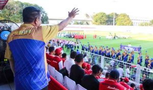 Bupati Muba HM Toha, SH memimpin langsung kontingen Muba yang terdiri dari 99 atlet ASN-PPPK, 10 pelatih, dan 8 official.
