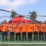 Wabup Muba Rohman saat menghadiri Apel Kesiapsiagaan Personel dan Peralatan Pengendalian Karhutla Provinsi Sumatera Selatan Tahun 2025 di Halaman Griya Agung, Palembang, Selasa (29/7/2025).