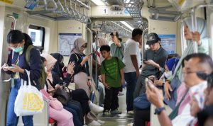 Libur Tahun Baru Islam, LRT Jabodebek Layani 139 Ribu Penumpang dalam 3 Hari. (foto : Humas LRT)
