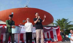 Pemerintah Kabupaten Ogan Komering Ilir (OKI) turut memeriahkan HUT Kemedekaan RI ke-80 Tahun 2025
