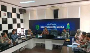 Kunjungan kerja ke Bidang Persandian Dinkominfo Kabupaten Musi Banyuasin (Muba) pada Kamis, 7 Agustus 2025.