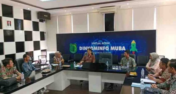 Kunjungan kerja ke Bidang Persandian Dinkominfo Kabupaten Musi Banyuasin (Muba) pada Kamis, 7 Agustus 2025.