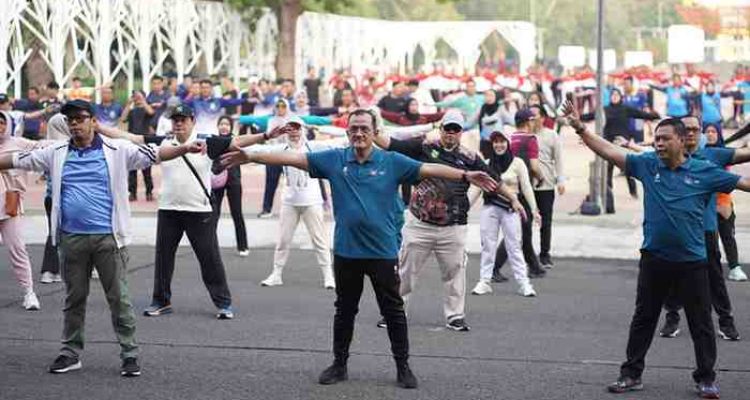 Semangat olahraga menyambut Pekan Olahraga Nasional (Pornas) KORPRI XVII tahun 2025 semakin terasa di Sumatera Selatan.