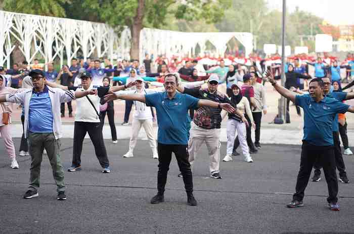 Semangat olahraga menyambut Pekan Olahraga Nasional (Pornas) KORPRI XVII tahun 2025 semakin terasa di Sumatera Selatan.
