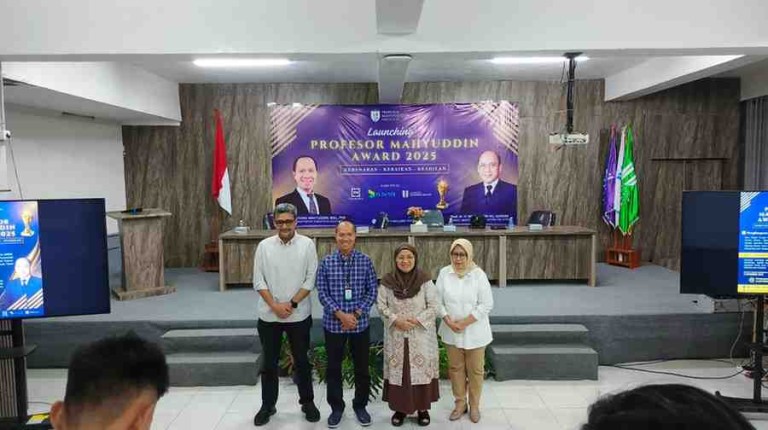 Profesor Mahyuddin Award (PMA) tahun 2025 resmi diluncurkan di Aula Prof. Mahyuddin, Kampus A Universitas Sumatera Selatan (USS), Jalan Letnan Murod KM 5 Palembang, pada hari Jum'at, tanggal 29 Agustus 2025.