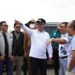 Wakil Gubernur Sumatera Selatan (Sumsel) H. Cik Ujang didampingi Bupati Muara Enim, Edison melakukan peninjauan jalan khusus pertambangan di Wilayah Sumsel, Senin (11/08/2025).