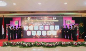 Sebagai wujud komitmen menghadirkan layanan peradilan modern, transparan, dan akuntabel, Mahkamah Agung meluncurkan 13 inovasi aplikasi digital (Foto; Dok MA)