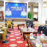 Audiensi antara Pemkab Muba dan jajaran BRI berlangsung di Guest House Griya Bumi Serasan Sekate pada Selasa, 5 Agustus 2025.