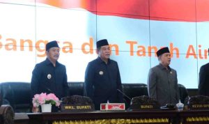 Pemerintah Kabupaten Musi Banyuasin resmi menyampaikan Rancangan Kebijakan Umum Perubahan Anggaran Pendapatan dan Belanja Daerah (KUPA) serta Prioritas dan Plafon Anggaran Sementara Perubahan (PPAS-P) RAPBD Perubahan Tahun Anggaran 2025 kepada DPRD Muba.