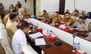 Kegiatan Perkebunan Buah Kelapa Sawit dengan Kode KBLI 01262 di Desa Karang Agung Kecamatan Lalan di Ruang Rapat Randik, Selasa (12/8/2025).