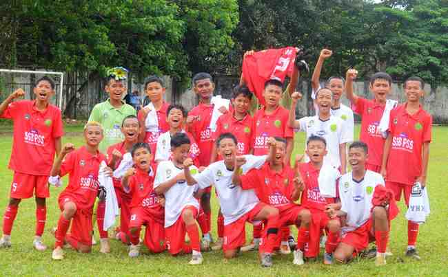 SSB Palembang Soccer Skills (PSS) menunjukkan superioritasnya dengan kemenangan telak 9-0 atas Persegrata U-13.