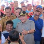 Balap Ketek Bajemo Open Race Season III yang dibuka langsung oleh Bupati Muba H M Toha Tohet SH di Dusun III Desa Lumpatan II, Kecamatan Sekayu, Senin (25/08/2025).