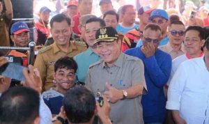 Balap Ketek Bajemo Open Race Season III yang dibuka langsung oleh Bupati Muba H M Toha Tohet SH di Dusun III Desa Lumpatan II, Kecamatan Sekayu, Senin (25/08/2025).