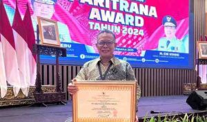 PT OKI Pulp & Paper Mills pada hari ini resmi meraih Juara 1 Paritrana Award Tingkat Provinsi Sumatera Selatan Tahun 2024 untuk kategori Badan Usaha Sektor Pertambangan