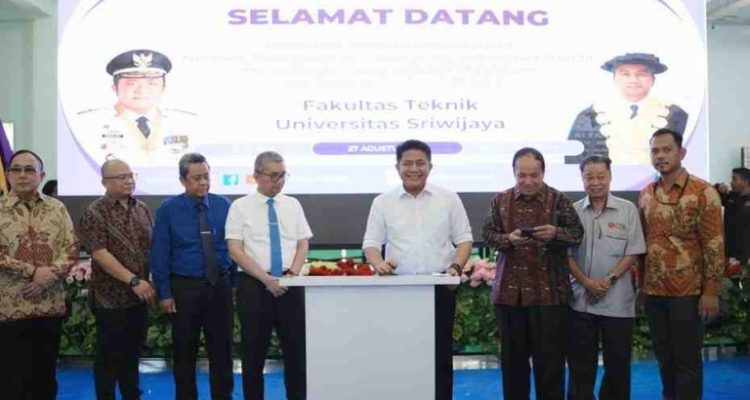 H. Herman Deru menghadiri dan meresmikan Gedung Laboratorium Material, Structure dan Construction Laboratory (MSCL) dan Computer Base Enginering Design dan Analysis Centre (CBEDA)