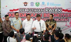Gubernur Sumatera Selatan (Sumsel), H. Herman Deru, mengumumkan kabar baik bagi masyarakat dalam menyambut hari kemerdekaan Republik Indonesia.