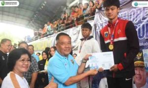 Pembukaan Sriwijaya Open Swimming Championship Piala Gubernur Sumsel 2025 yang resmi dibuka oleh Wakil Gubernur Sumatera Selatan di Jakabaring Aquatic Stadium, Kamis (4/9/2025).