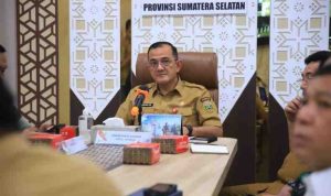 H. Edward Candra, menghadiri Rapat Koordinasi (Rakor) Pengendalian Inflasi yang digelar Kementerian Dalam Negeri, bertempat di Command Center, Selasa (2/9/2025).