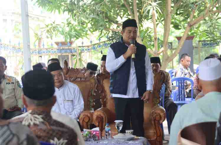 Wakil Bupati Musi Banyuasin (Muba), Kyai Rohman, menyambangi masyarakat Desa Karang Tirta, Kecamatan Lalan, Minggu (7/9/2025).